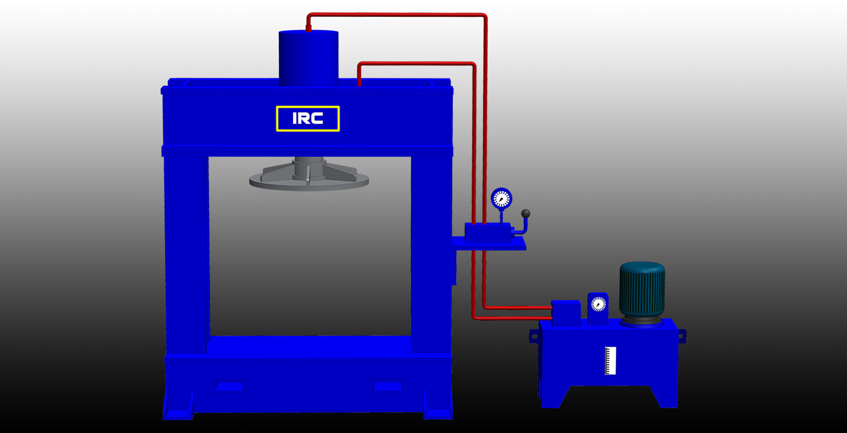 SOLID TYRE FITMENT PRESS